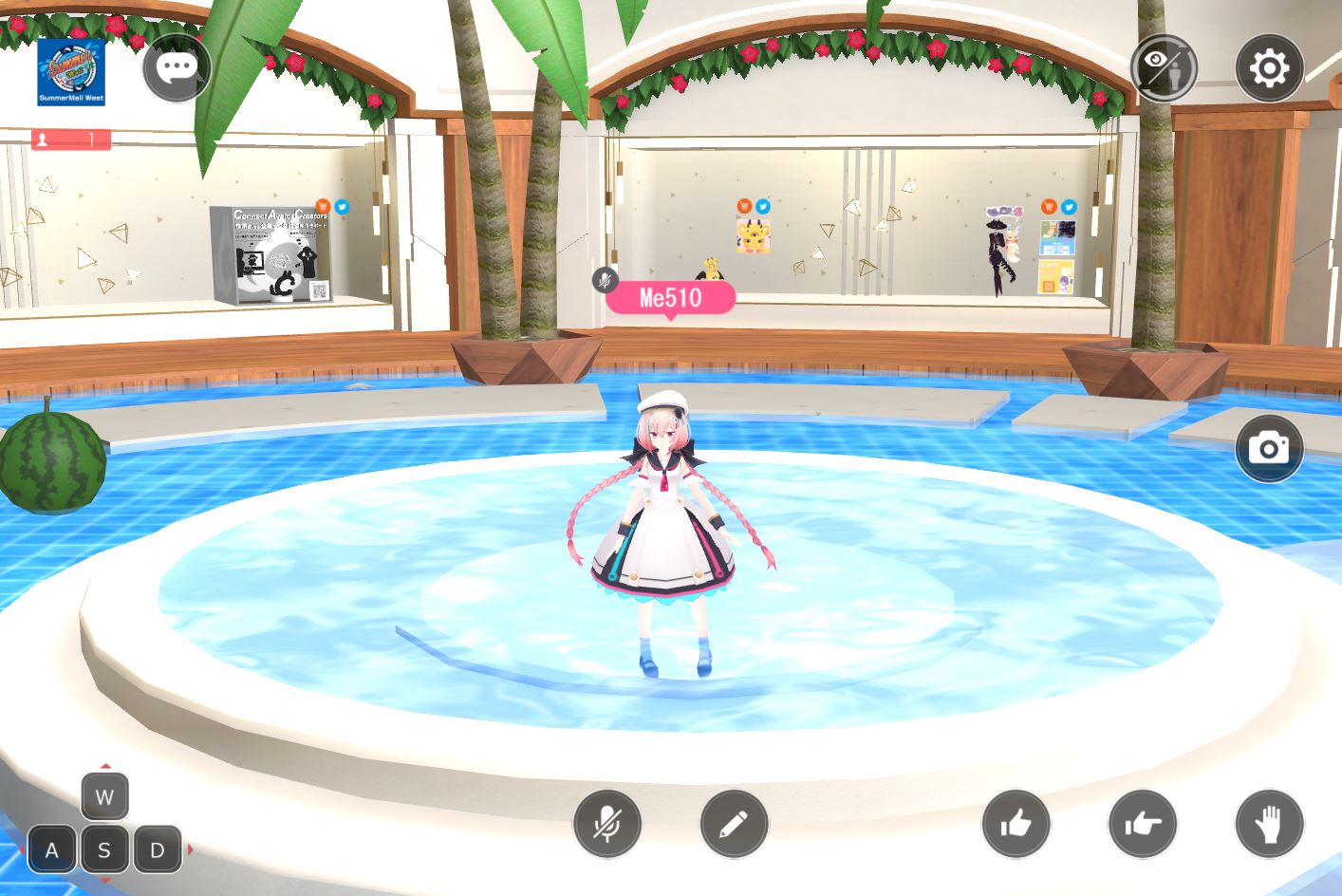 メタバースはじめます?体験セミナーに参加。